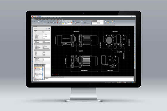 CMS IntelliCAD *.dwg kompatibilný cad software